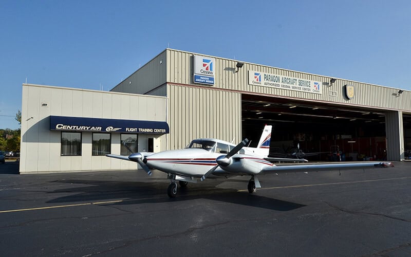 Century Air recurrent training simulator facility at Essex County Airport, Caldwell NJ, 30 minutes from NYC
