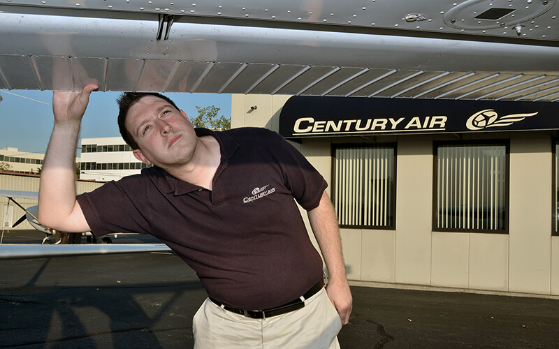 Century Air flight instructor team at Essex County Airport, Caldwell NJ flight school