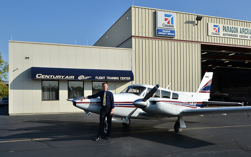 Century Air certified flight instructor at Essex County Airport, Caldwell NJ near New York City